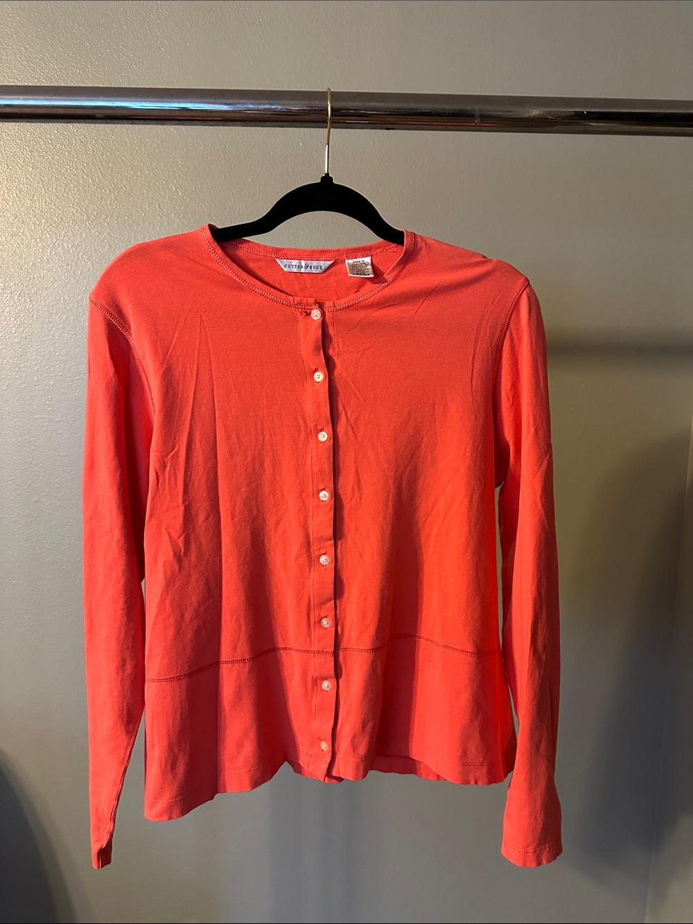 Cutter & Buck Coral Button-Front Long Sleeve Shirt